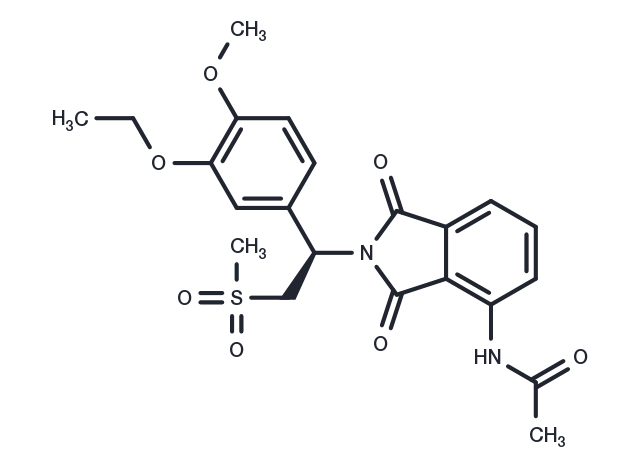 (R)-Apremilast Chemical Structure