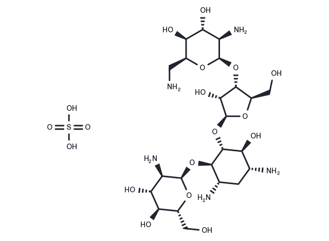 Paromomycin Sulfate Chemical Structure