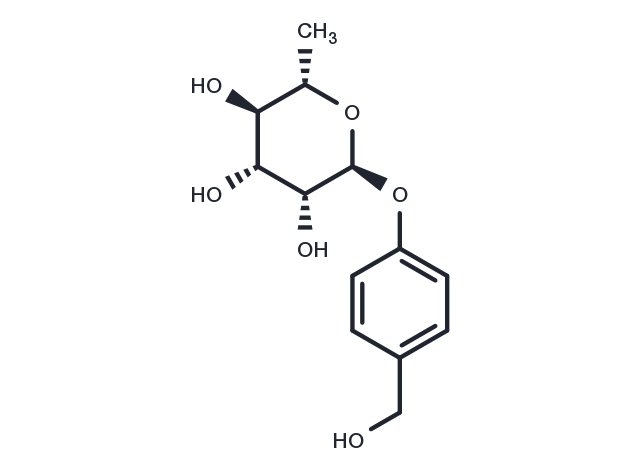 4-Hydroxymethylphenol 1-O-rhamnoside