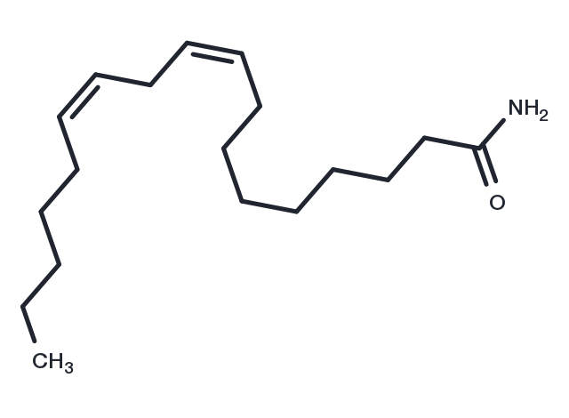 Linoleic Acid Amide Chemical Structure