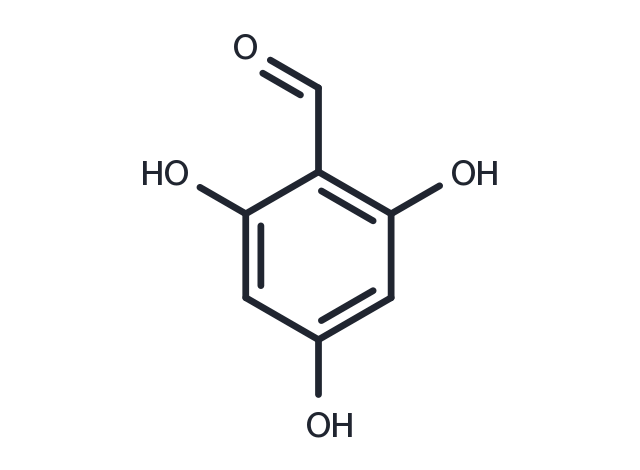 2,4,6-Trihydroxybenzaldehyde Chemical Structure