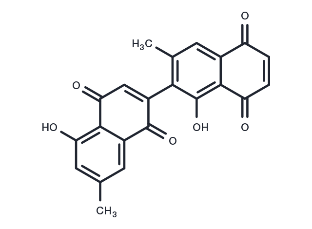 Diospyrin Chemical Structure