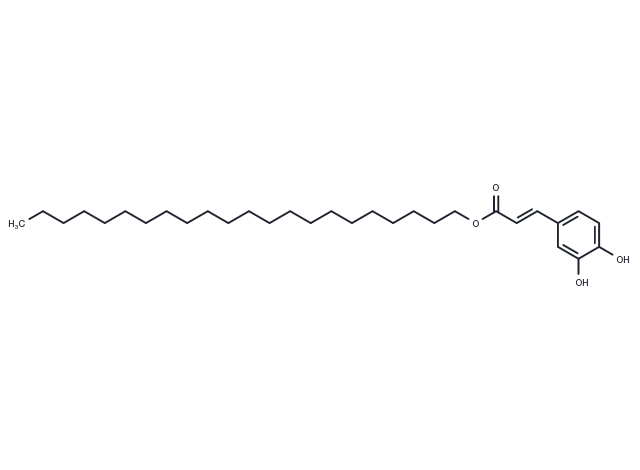Docosyl caffeate Chemical Structure