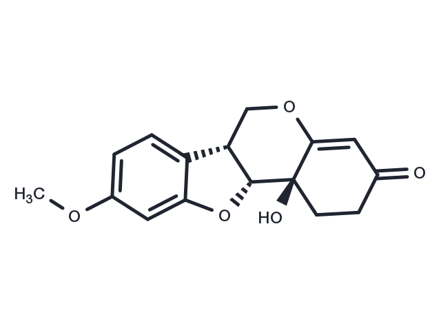 1,11b-Dihydro-11b-hydroxymedicarpin Chemical Structure