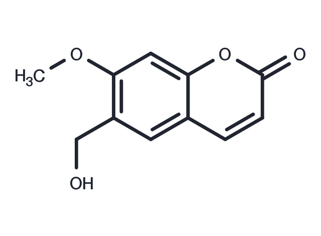 6-Hydroxymethylherniarin Chemical Structure