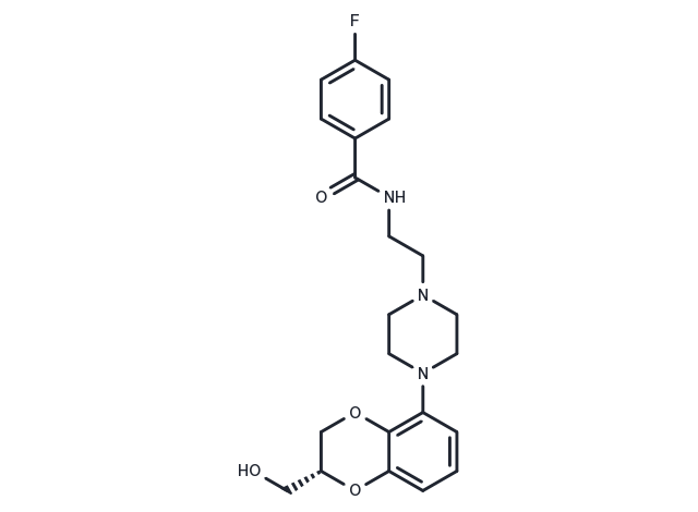 Flesinoxan Chemical Structure