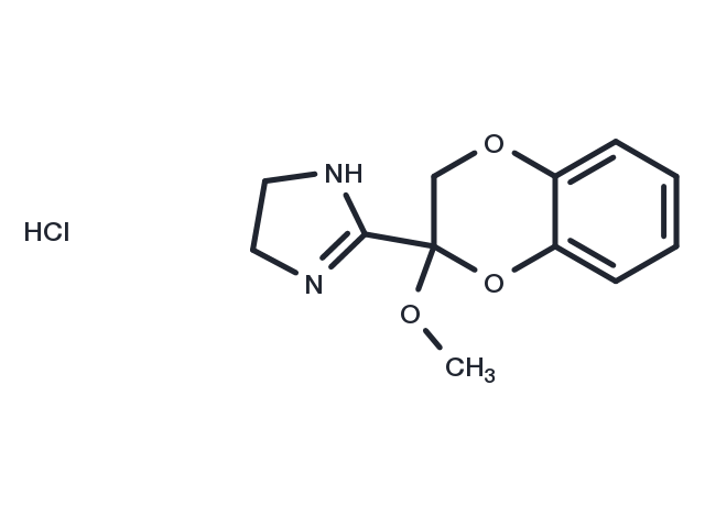 2-Methoxyidazoxan monohydrochloride Chemical Structure
