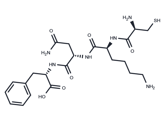 Somatostatin(3-6) Chemical Structure