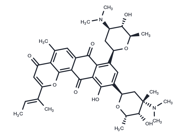 Kidamycin Chemical Structure
