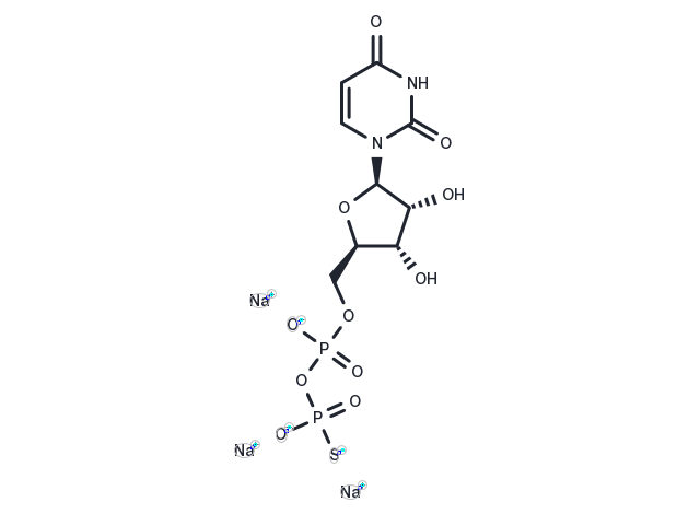 UDP-β-S sodium Chemical Structure