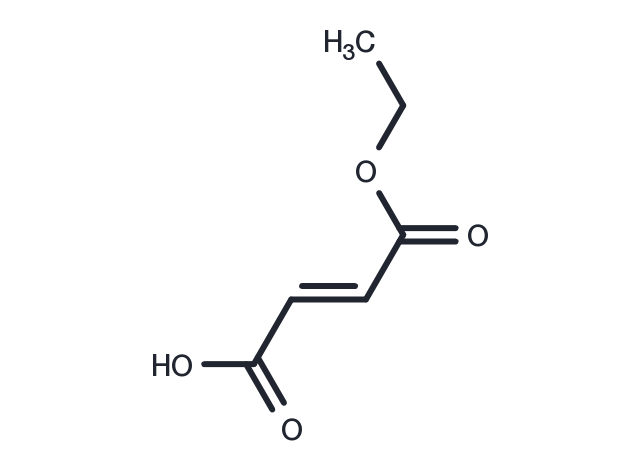 Monoethyl fumarate Chemical Structure