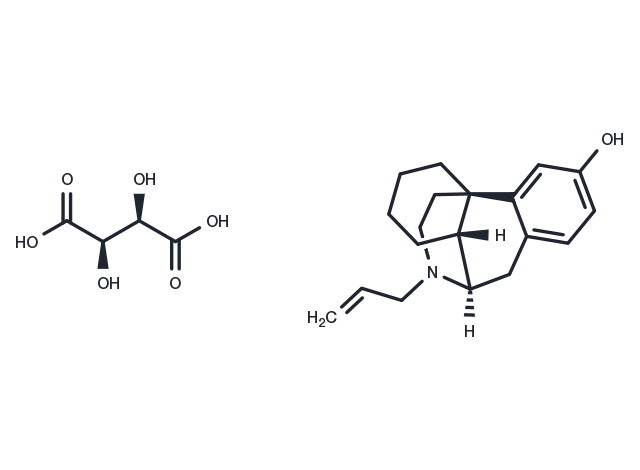 Levallorphan tartrate Chemical Structure