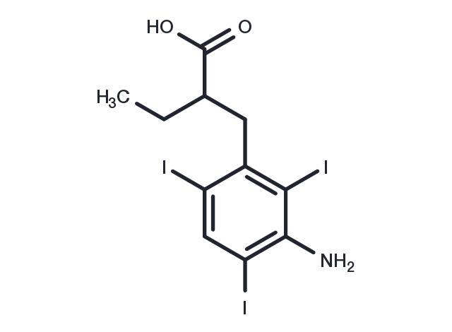 Iopanoic acid Chemical Structure