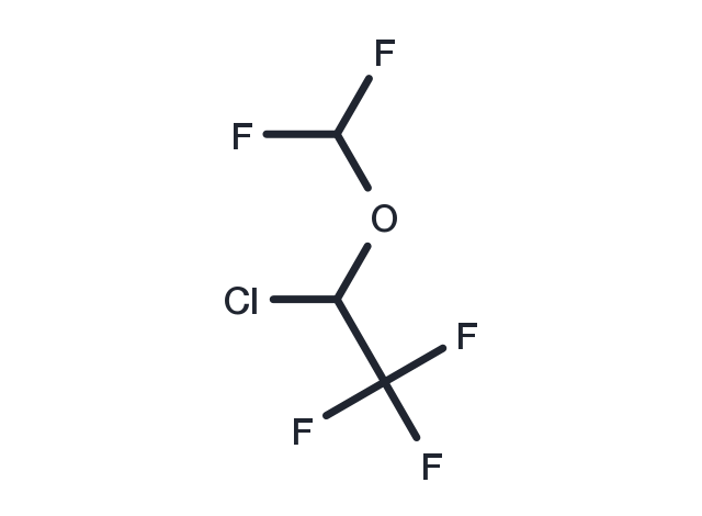 Isoflurane Chemical Structure