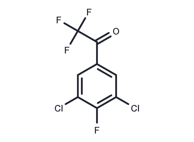 1-(3,5-Dichloro-4-fluorophenyl)-2,2,2-trifluoroethanone Chemical Structure