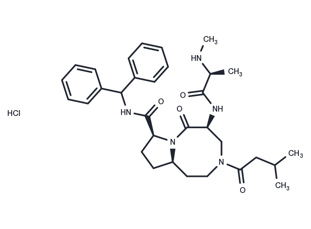 Xevinapant hydrochloride Chemical Structure