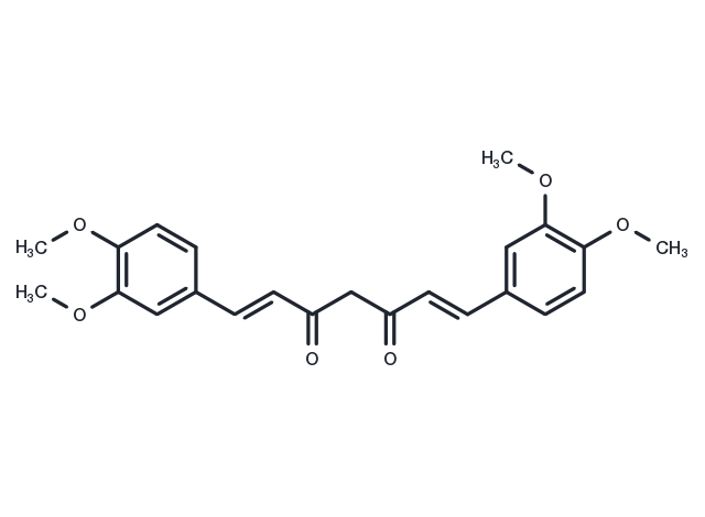 Dimethoxycurcumin Chemical Structure