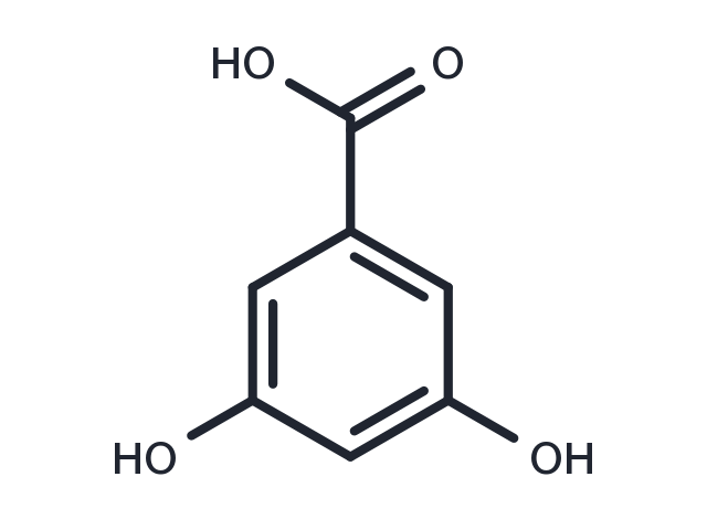 3,5-Dihydroxybenzoic acid Chemical Structure