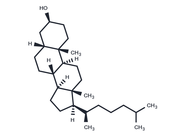 Coprosterol Chemical Structure