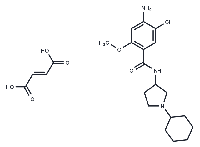 AHR-5859 fumarate Chemical Structure