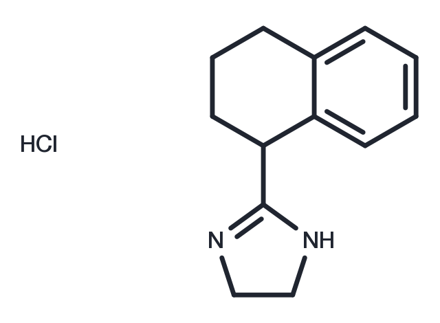 Tetrahydrozoline hydrochloride Chemical Structure