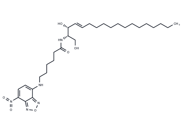 C6 NBD Ceramide Chemical Structure