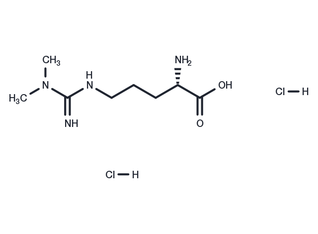 NG,NG-dimethyl-L-Arginine dihydrochloride Chemical Structure