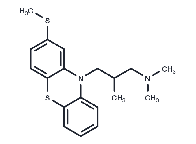 Methiomeprazine Chemical Structure