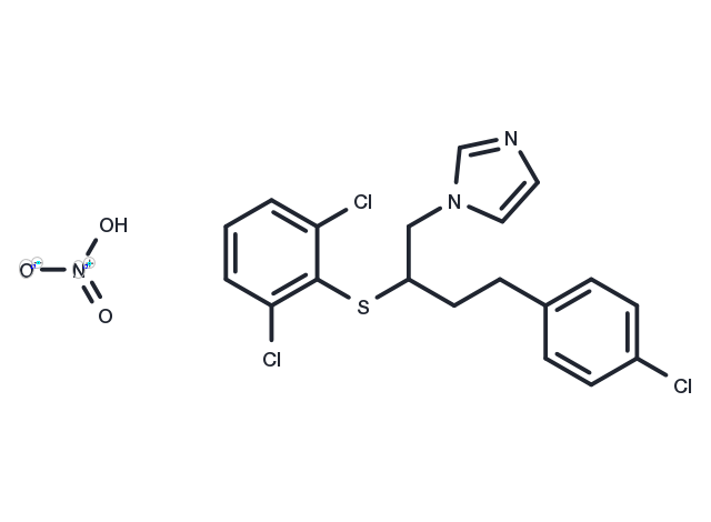 Butoconazole nitrate Chemical Structure