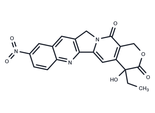 10-Nitro-camptothecin Chemical Structure