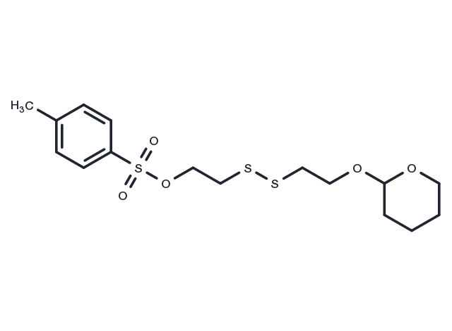 THP-SS-PEG1-Tos Chemical Structure