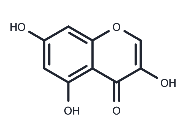 3,5,7-Trihydroxychromone Chemical Structure