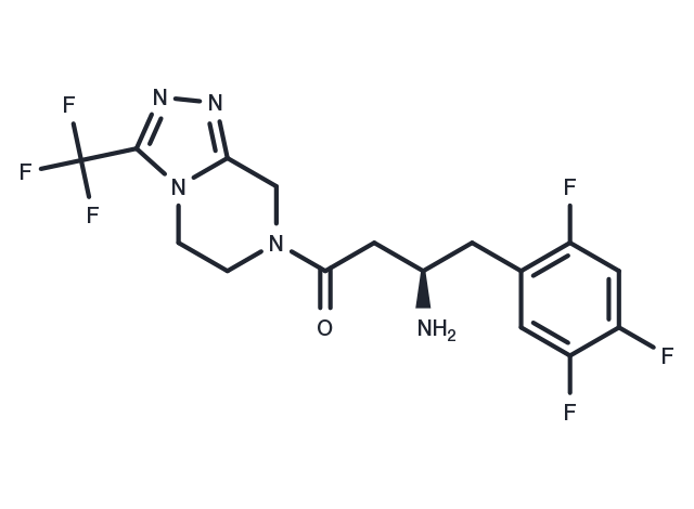 Sitagliptin Chemical Structure