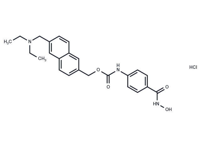 Givinostat hydrochloride Chemical Structure