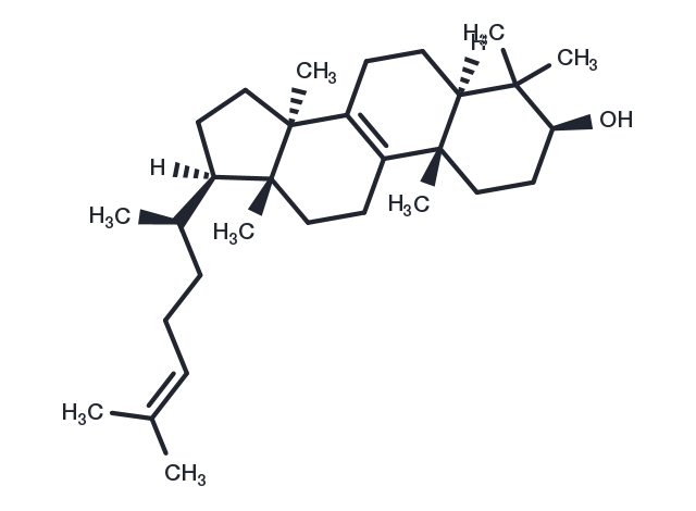 LANOSTEROL Chemical Structure