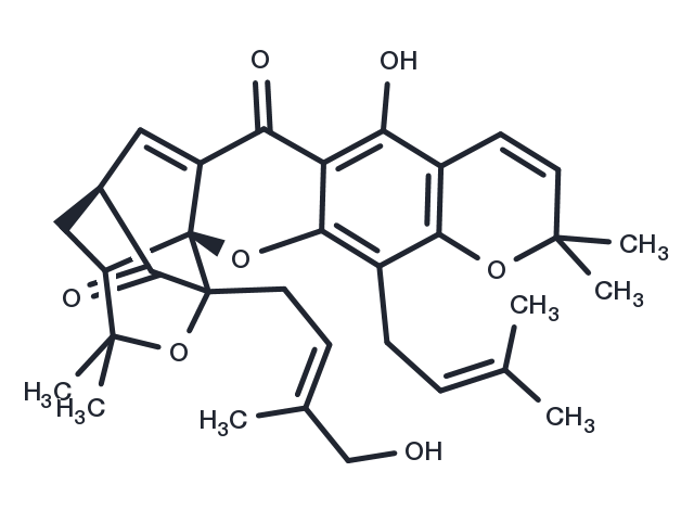 Isomorellinol Chemical Structure