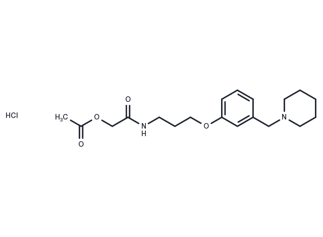 Roxatidine Acetate hydrochloride Chemical Structure