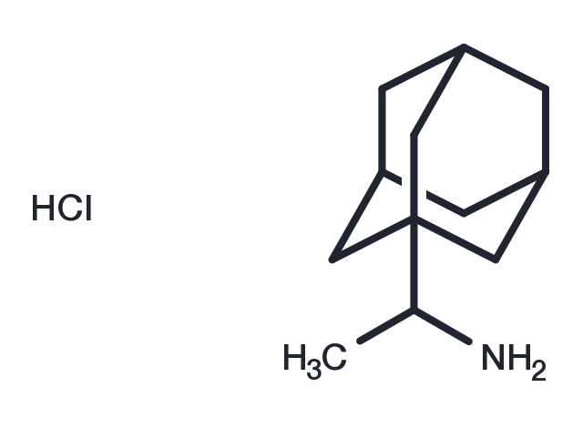 Rimantadine hydrochloride Chemical Structure