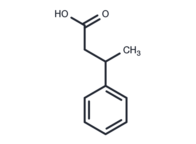 3-Phenylbutyric acid Chemical Structure
