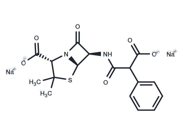 Carbenicillin disodium Chemical Structure