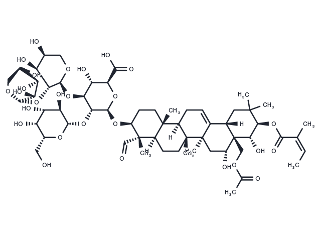 Theasaponin E2 Chemical Structure