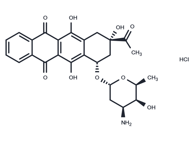 Idarubicin hydrochloride Chemical Structure