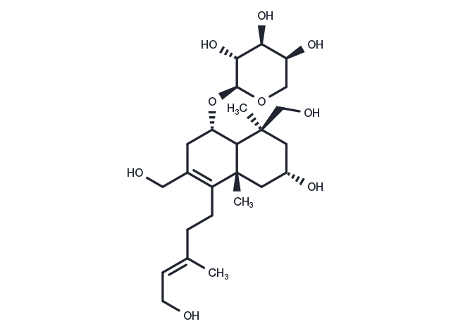 Gaudichaudioside C Chemical Structure
