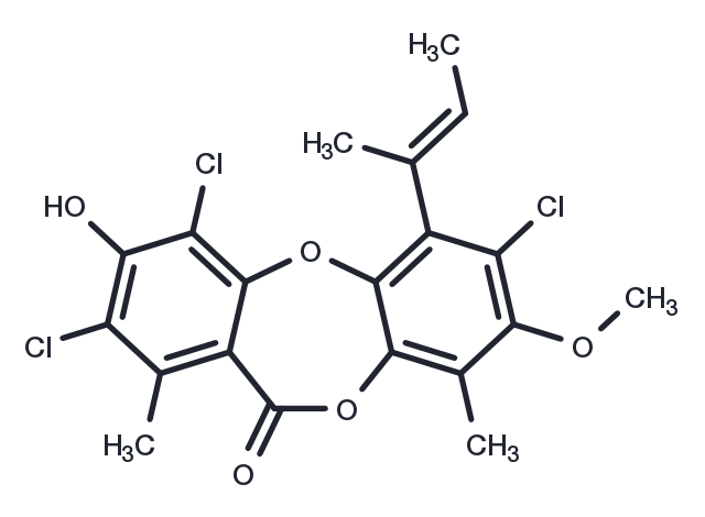 Nidulin Chemical Structure