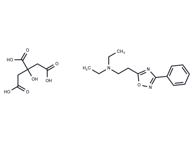 Oxolamine citrate Chemical Structure
