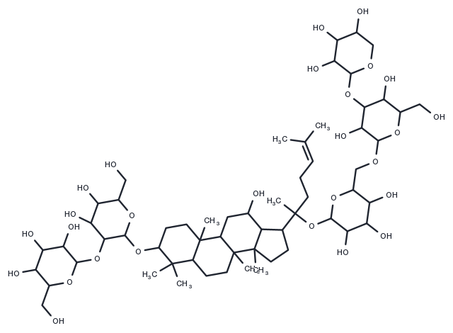 Ginsenoside Ra3 Chemical Structure