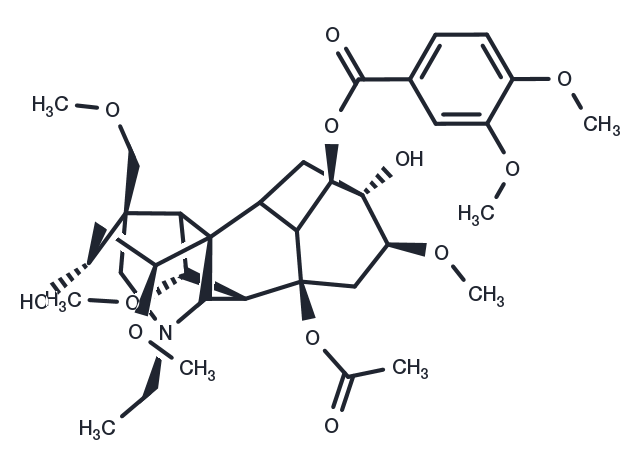 Pseudaconitine Chemical Structure