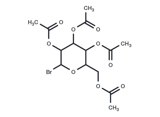 2,3,4,6-Tetra-o-acetyl-alpha-galactosylpyranosyl bromide Chemical Structure