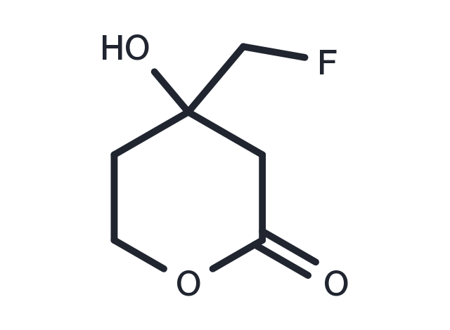 6-Fluoromevalonate Chemical Structure