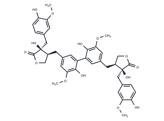 Bis-5,5-nortrachelogenin Chemical Structure